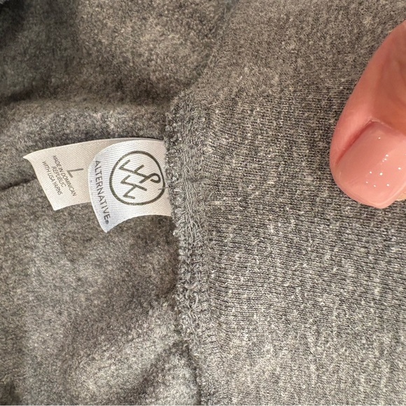 Alternative Apparel Gray Joggers with Tapered Fit - Picture 8 of 10